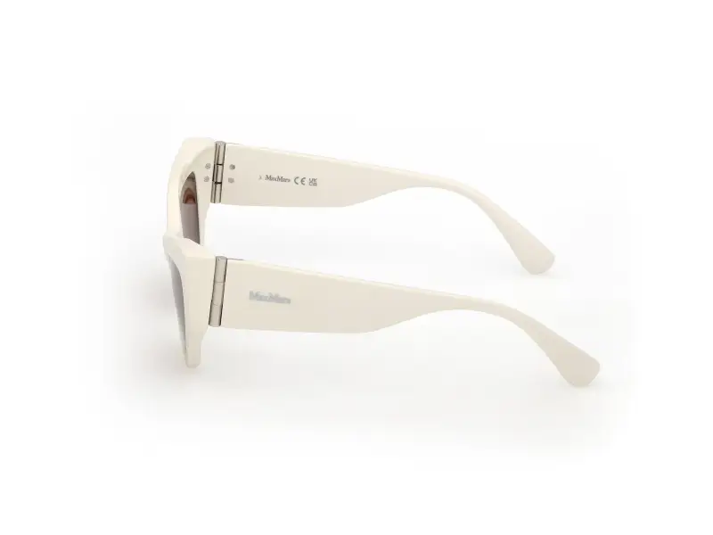 Max Mara Occhiali da sole Donna Bianco 4301250 miniatura 3