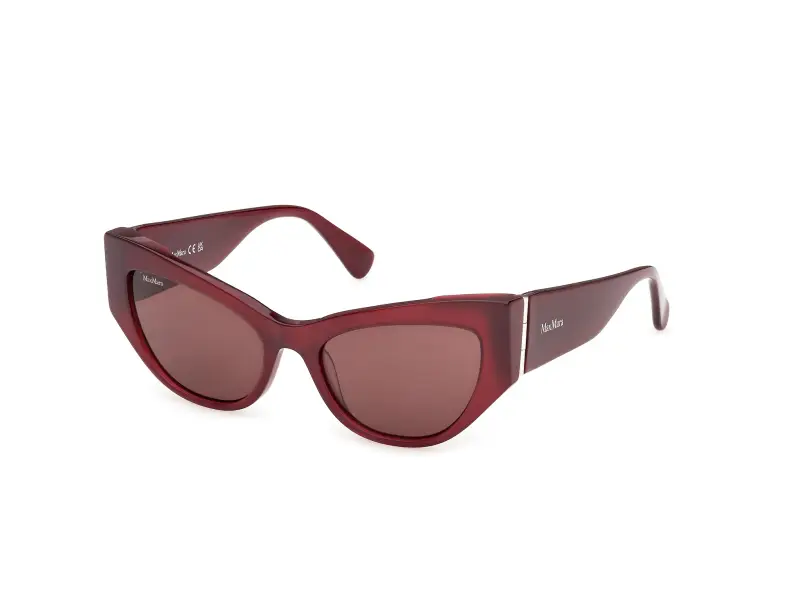 Donna Max Mara MM0192 69S Occhiali da sole Acetato Bordeaux Bordeaux Cat Eye Normale