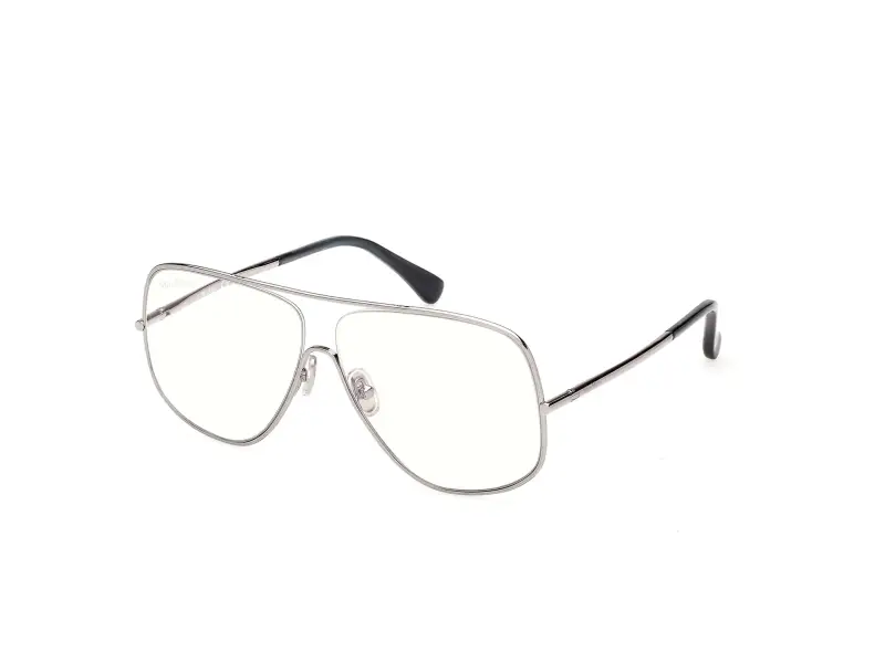Donna Max Mara MM5222-B 014 Montature da vista Metallo Grigio Pilot Normale