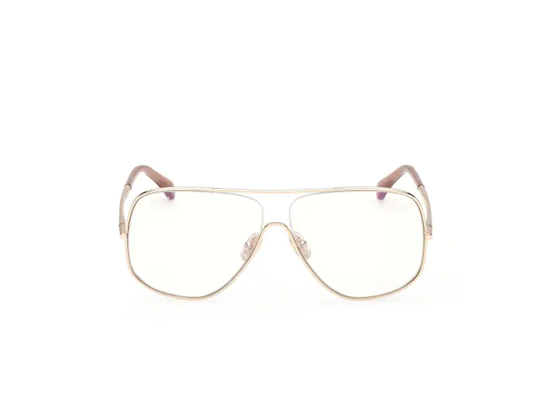 Donna Max Mara MM5222-B 032 Montature da vista Metallo Oro Pilot Normale miniatura 2