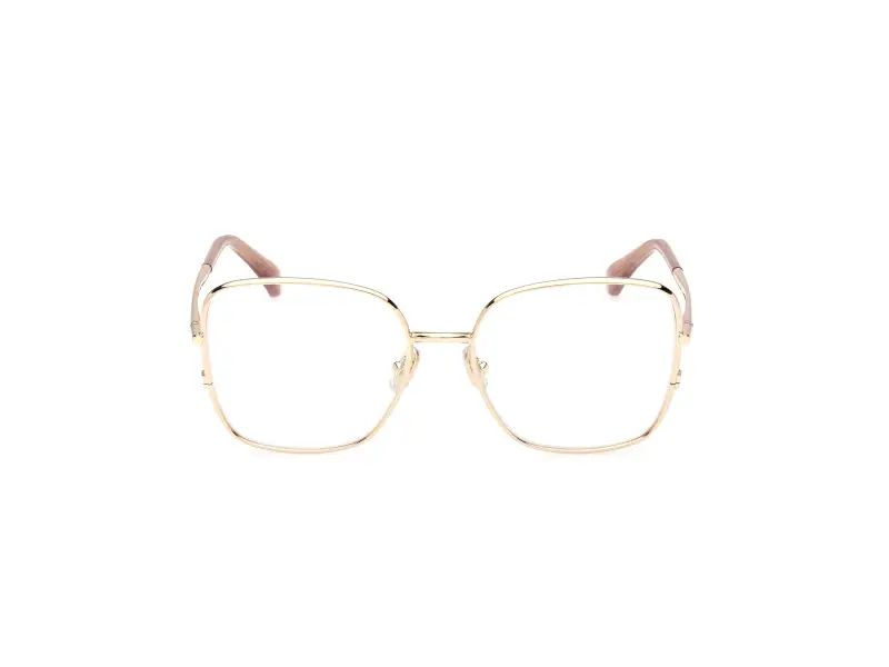 Donna Max Mara MM5223 032 Montature da vista Metallo Oro Rotonda Normale miniatura 2