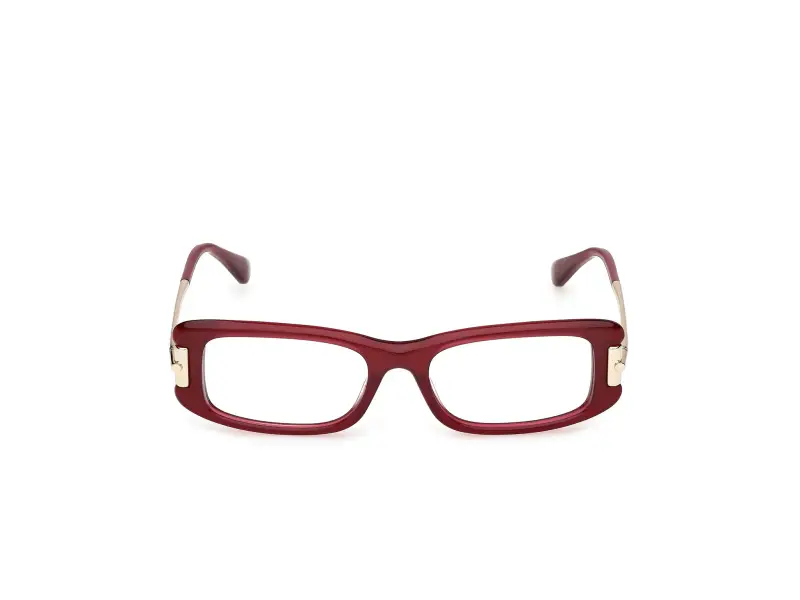 Donna Max Mara MM5224 069 Montature da vista Acetato Bordeaux Squadrata Normale miniatura 2