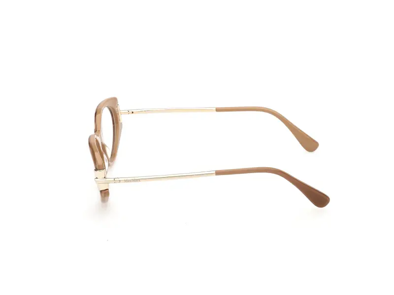 Donna Max Mara MM5225 046 Montature da vista Acetato Marrone Rotonda Normale miniatura 3