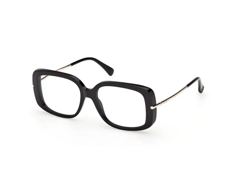 Donna Max Mara MM5226 001 Montature da vista Acetato Nero Farfalla Normale