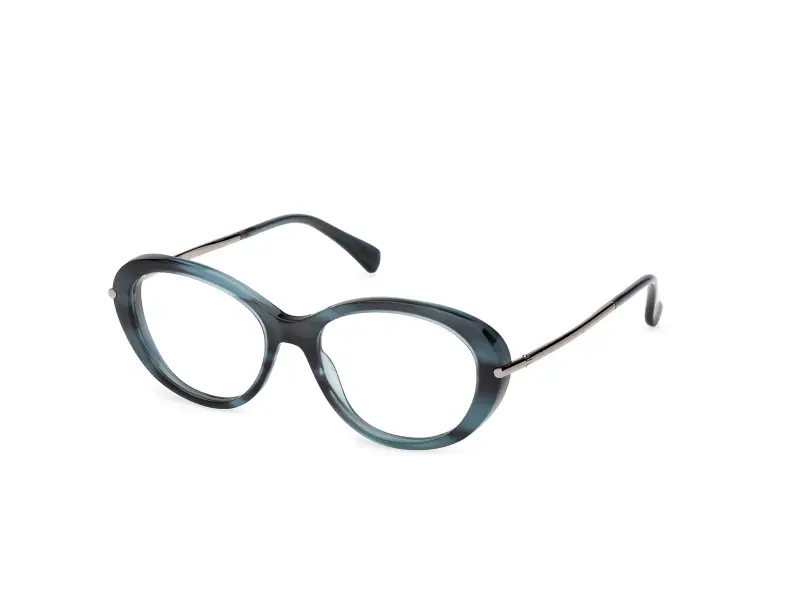 Donna Max Mara MM5227 064 Montature da vista Acetato Marrone Geometrica Normale