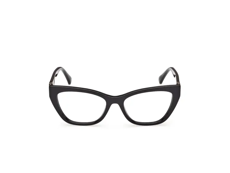 Donna Max Mara MM5228 001 Montature da vista Acetato Nero Cat Eye Normale miniatura 2