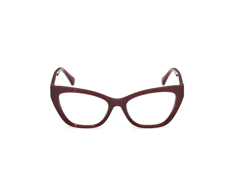 Donna Max Mara MM5228 071 Montature da vista Acetato Bordeaux Cat Eye Normale miniatura 2