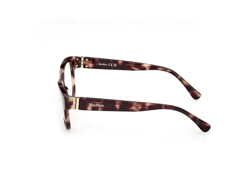 Donna Max Mara MM5229 052 Montature da vista Acetato Havana Rotonda Normale miniatura 3