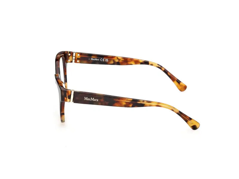 Donna Max Mara MM5230 056 Montature da vista Acetato Havana Rotonda Normale miniatura 3