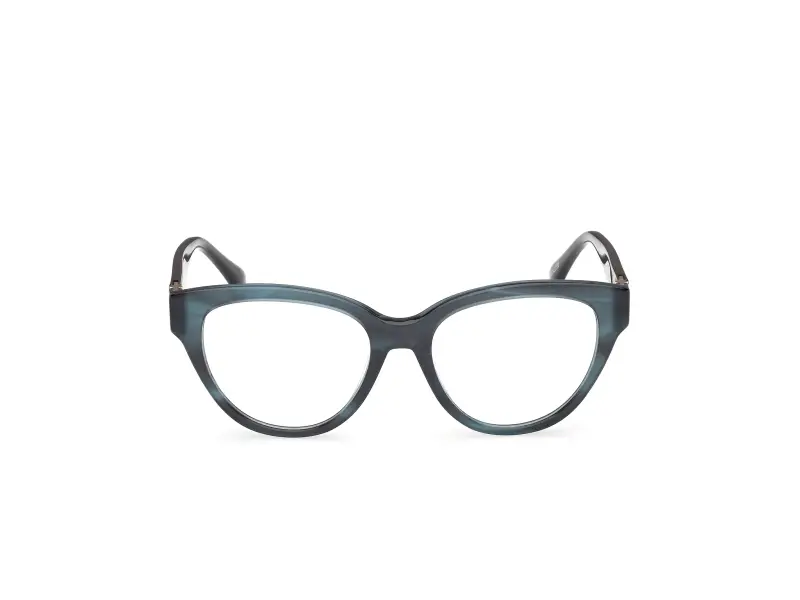 Donna Max Mara MM5230 064 Montature da vista Acetato Marrone Rotonda Normale miniatura 2