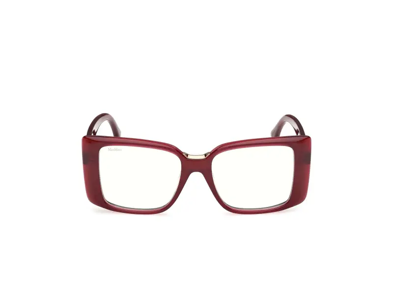 Donna Max Mara MM5231-B 069 Montature da vista Acetato Bordeaux Squadrata Normale miniatura 2