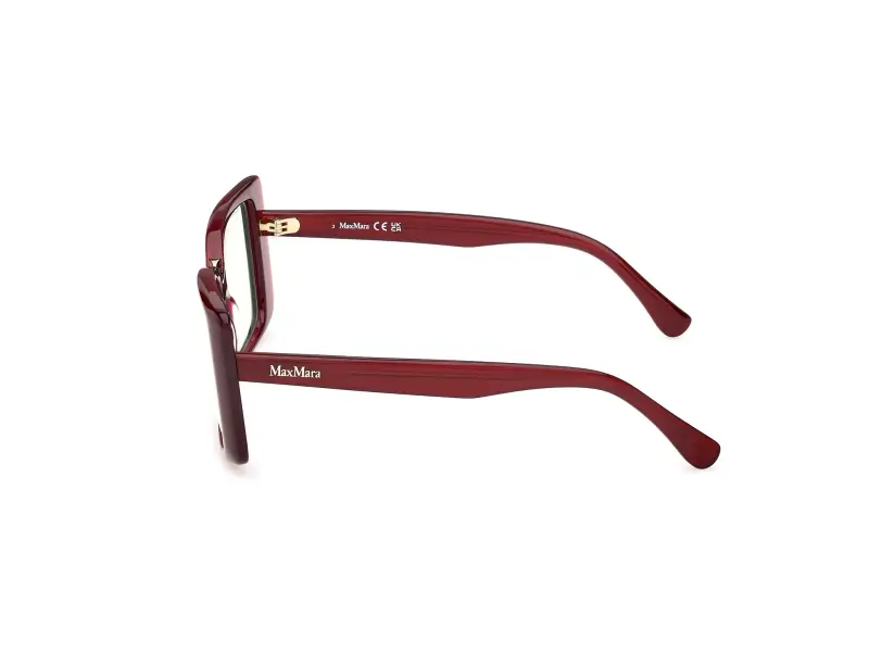Donna Max Mara MM5231-B 069 Montature da vista Acetato Bordeaux Squadrata Normale miniatura 3