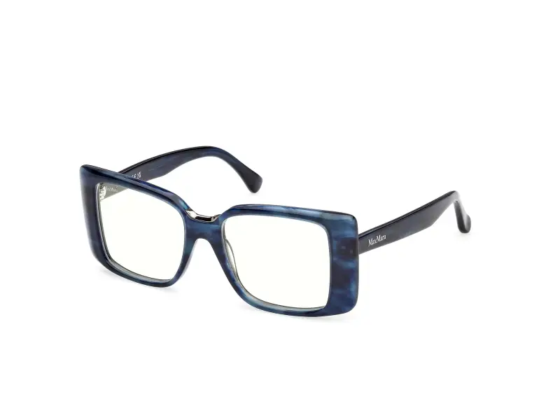 Donna Max Mara MM5231-B 092 Montature da vista Acetato Azzurro Squadrata Normale