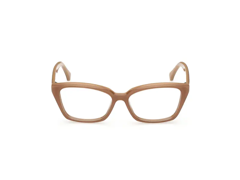 Donna Max Mara MM5232 046 Montature da vista Acetato Marrone Cat Eye Normale miniatura 2