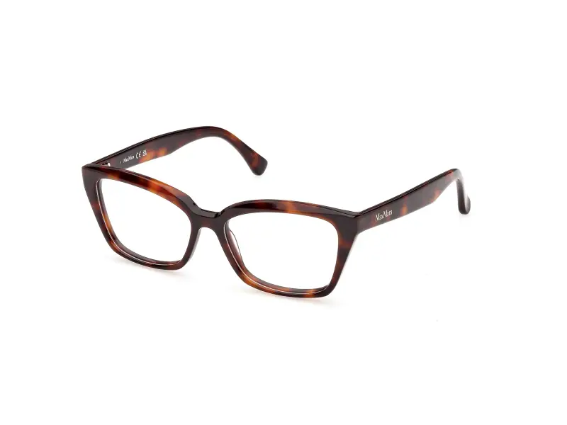 Donna Max Mara MM5232 052 Montature da vista Acetato Havana Cat Eye Normale