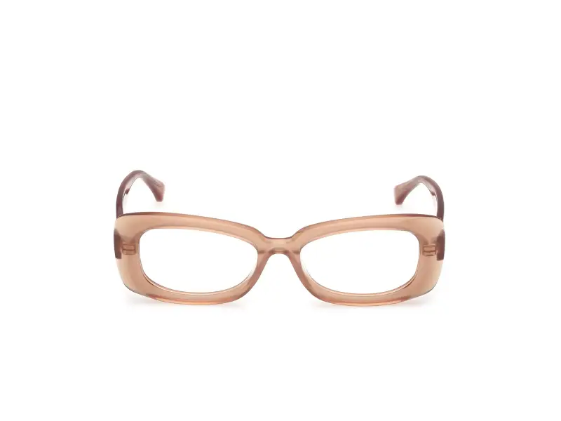 Donna Max Mara MM5233 045 Montature da vista Acetato Beige Squadrata Normale miniatura 2