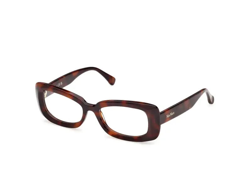Donna Max Mara MM5233 052 Montature da vista Acetato Havana Squadrata Normale