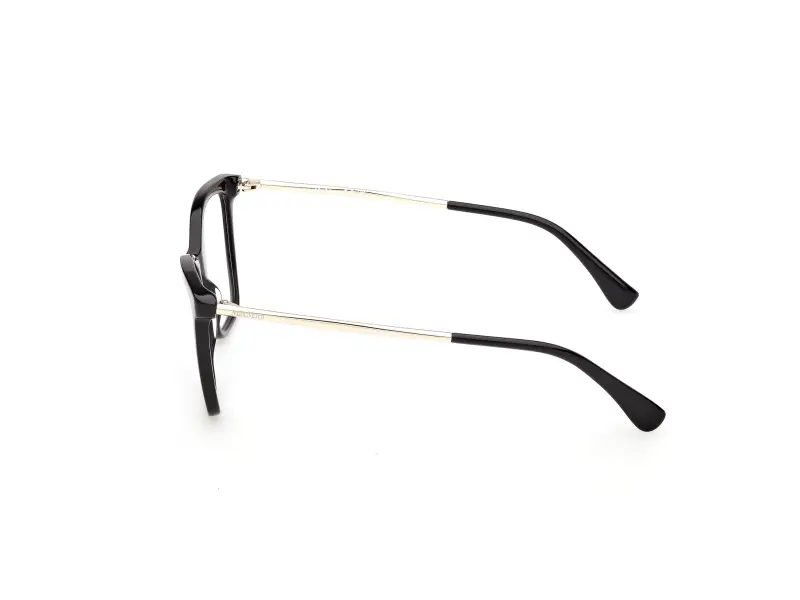 Donna Max Mara MM5235 001 Montature da vista Acetato Nero Rotonda Normale miniatura 3