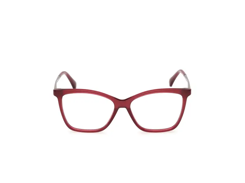 Donna Max Mara MM5235 069 Montature da vista Acetato Bordeaux Rotonda Normale miniatura 2