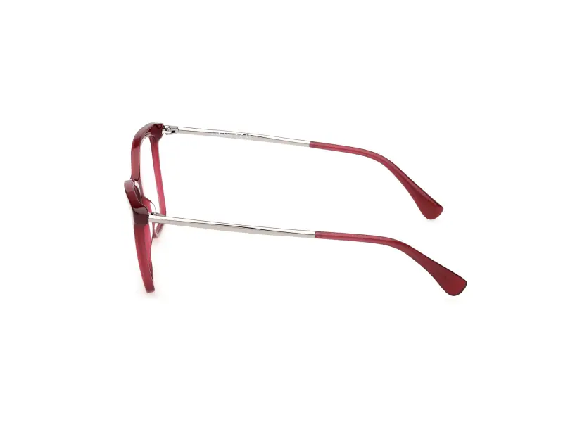 Donna Max Mara MM5235 069 Montature da vista Acetato Bordeaux Rotonda Normale miniatura 3