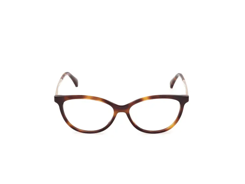 Donna Max Mara MM5236 052 Montature da vista Acetato Havana Rotonda Normale miniatura 2