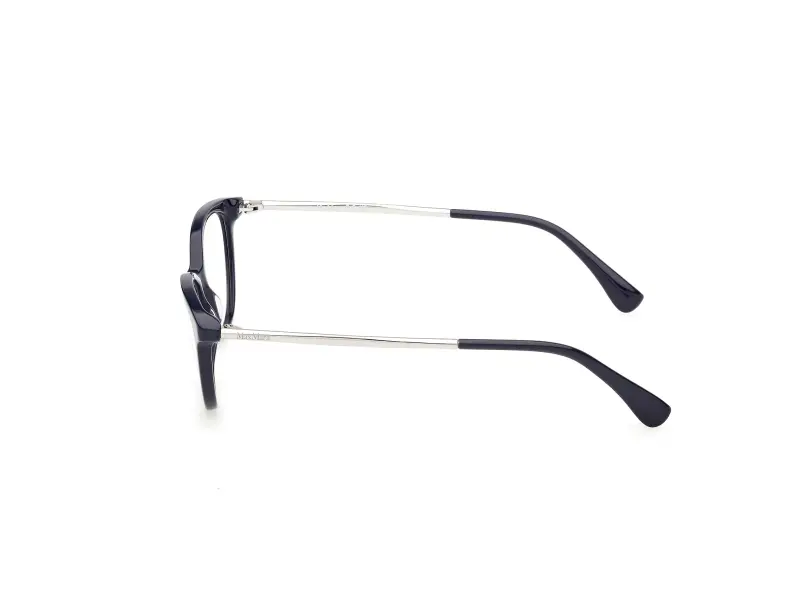 Donna Max Mara MM5236 090 Montature da vista Acetato Blu Rotonda Normale miniatura 3