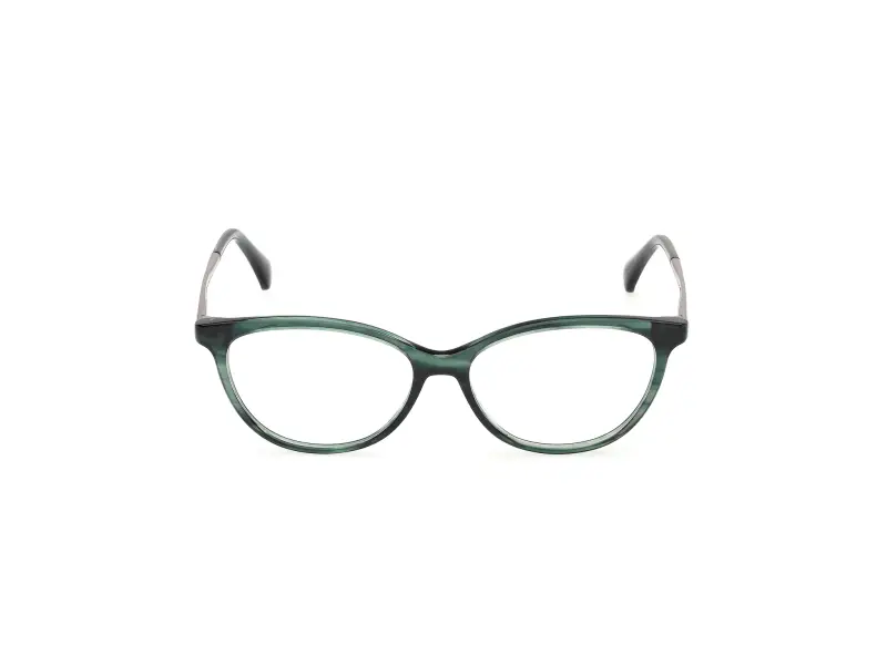 Donna Max Mara MM5236 098 Montature da vista Acetato Verde Rotonda Normale miniatura 2