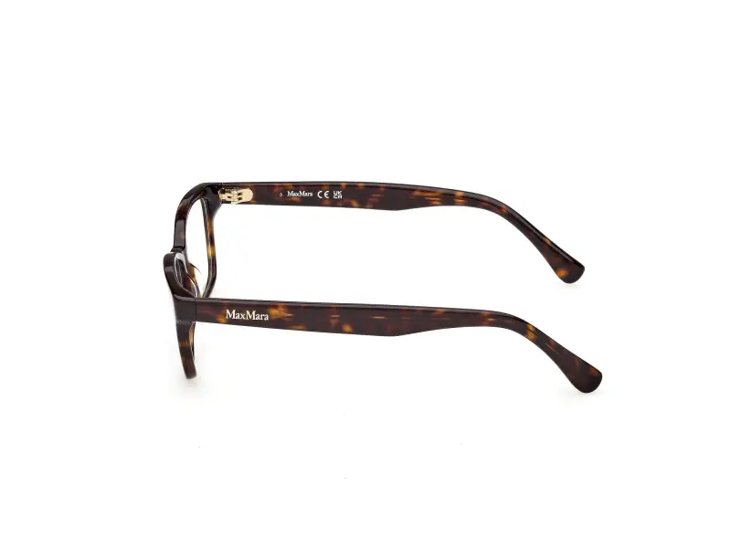 Donna Max Mara MM5237 052 Montature da vista Acetato Havana Squadrata Normale miniatura 3