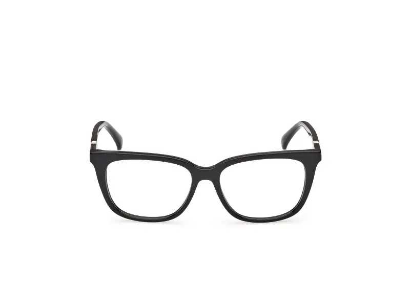 Donna Max Mara MM5239 001 Montature da vista Acetato Nero Rotonda Normale miniatura 2
