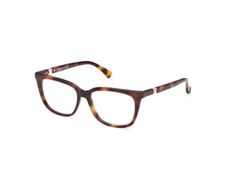 Donna Max Mara MM5239 052 Montature da vista Acetato Havana Rotonda Normale