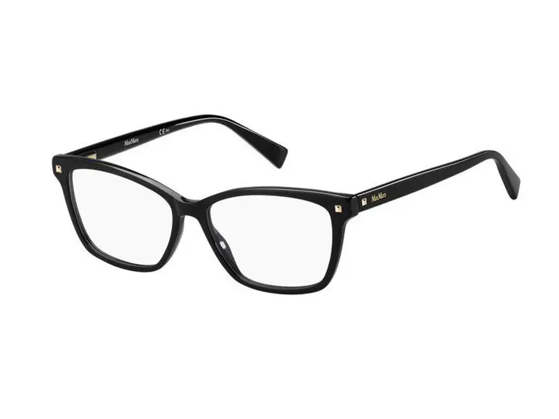 Max Mara Donna Mm 1407 807 Montature da vista outlet Acetato Nero  Squadrata