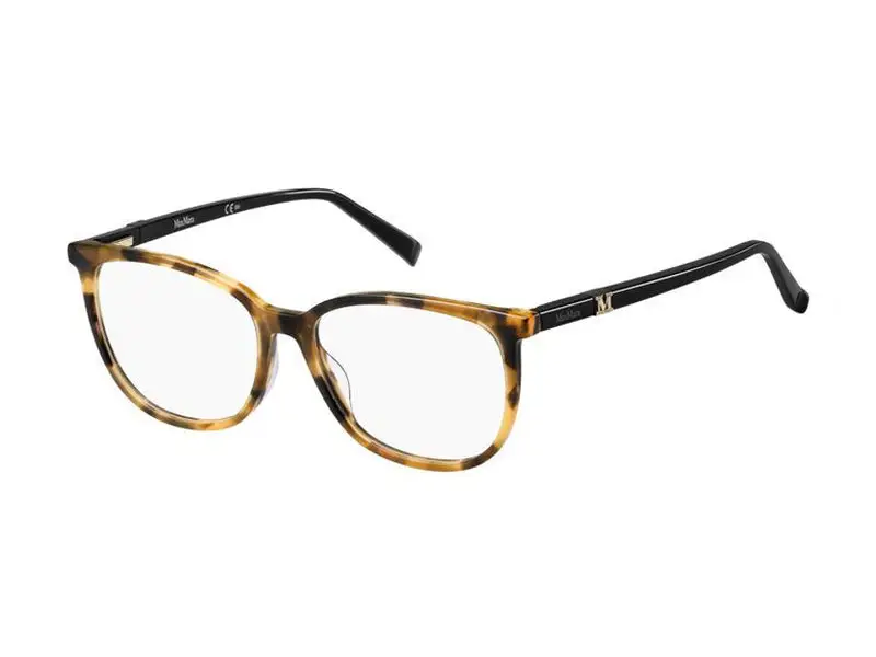 Max Mara Donna Mm 1412 WR9 Montature da vista outlet Acetato Havana  Rotonda