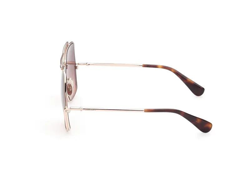 Max Mara Occhiali da sole Donna Marrone 886108 miniatura 2