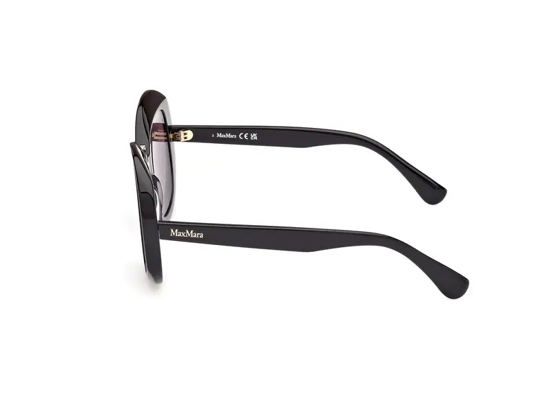 Max Mara Occhiali da sole Donna Nero 886222 miniatura 2