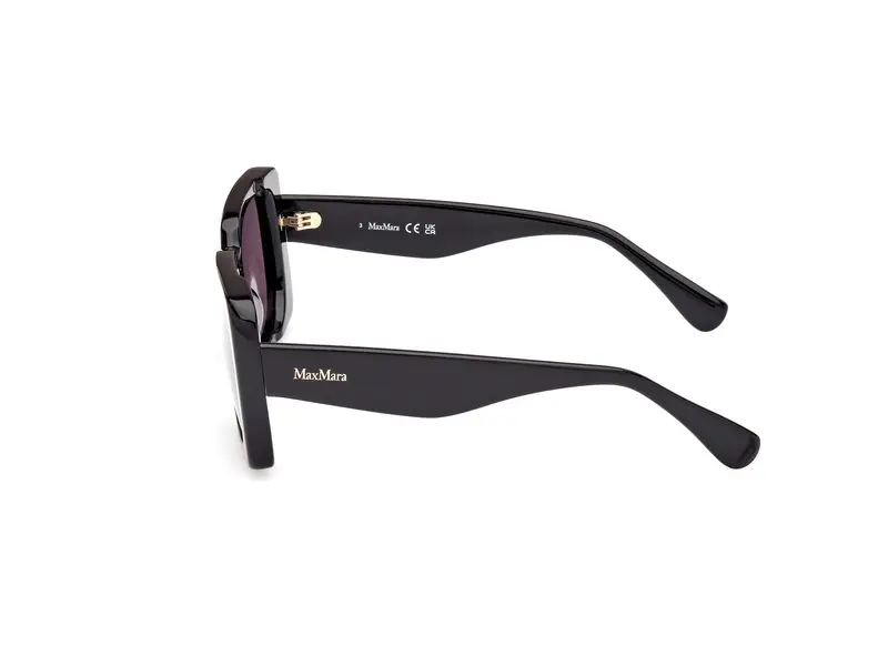 Max Mara Occhiali da sole Donna Nero 886238 miniatura 2