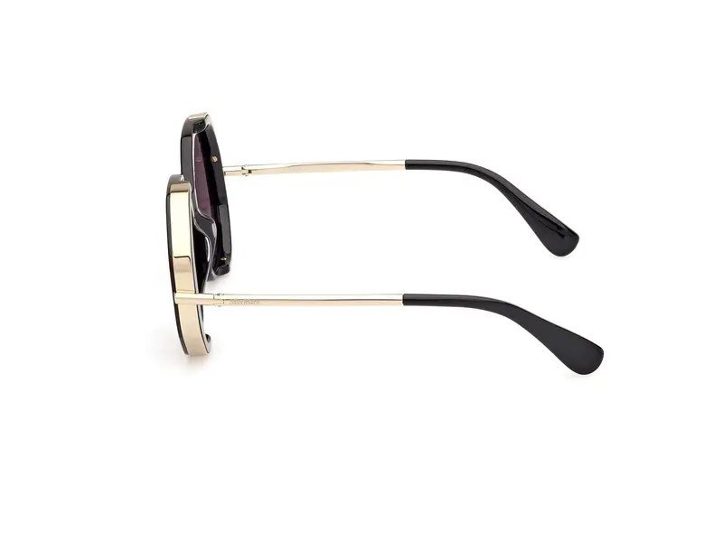 Max Mara Occhiali da sole Donna Nero 886122 miniatura 2