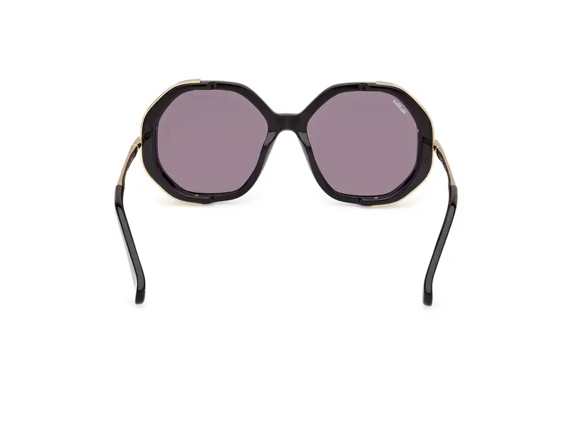 Max Mara Occhiali da sole Donna Nero 886122 miniatura 3