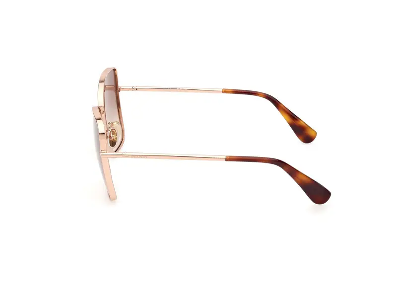 Max Mara Occhiali da sole Donna Marrone 886239 miniatura 2