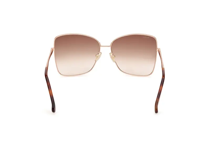 Max Mara Occhiali da sole Donna Marrone 886239 miniatura 3