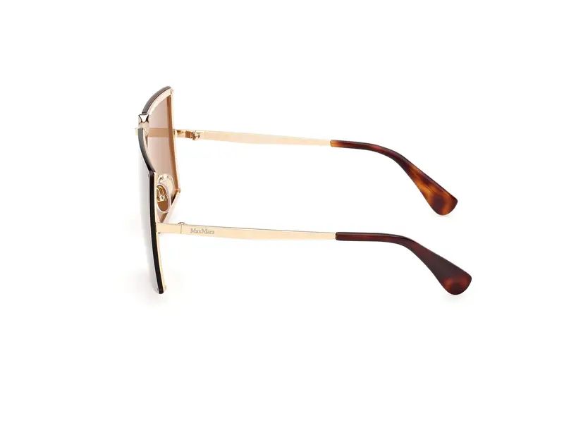 Max Mara Occhiali da sole Donna Marrone 886402 miniatura 2