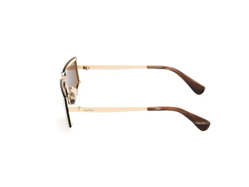 Max Mara Occhiali da sole Donna Marrone 886400 miniatura 2