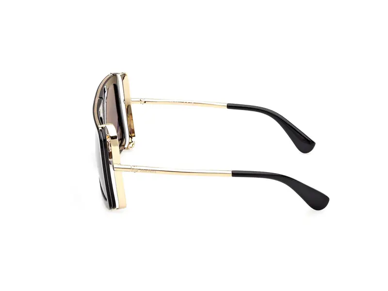 Max Mara Occhiali da sole Donna Nero 886629 miniatura 2
