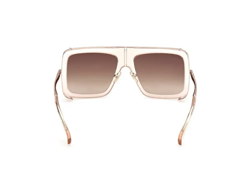 Max Mara Occhiali da sole Donna Marrone 886627 miniatura 3