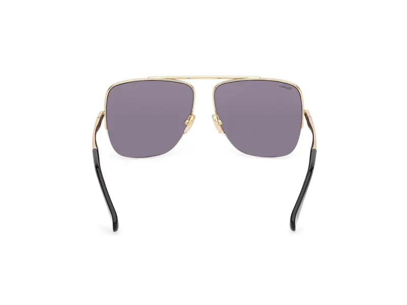 Max Mara Occhiali da sole Donna Oro 886363 miniatura 3