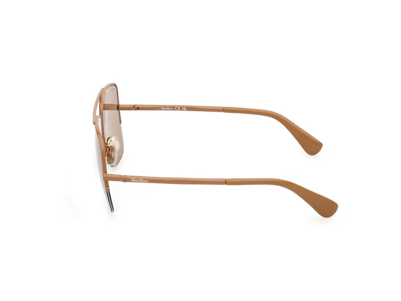 Max Mara Occhiali da sole Donna Marrone 886383 miniatura 2