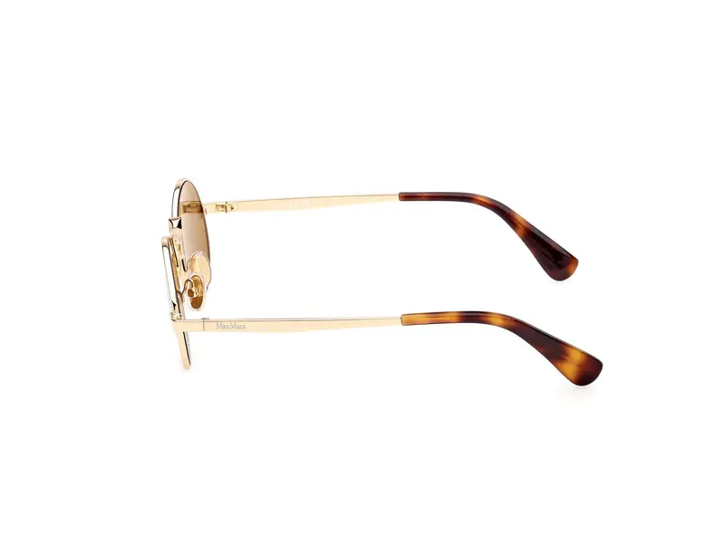 Max Mara Occhiali da sole Donna Marrone 886406 miniatura 2