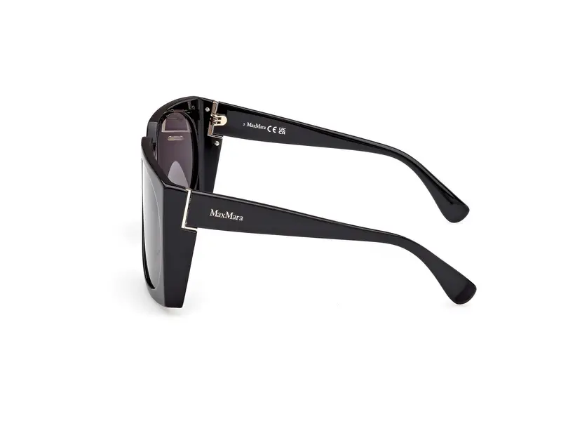 Max Mara Occhiali da sole Donna Nero 886617 miniatura 2