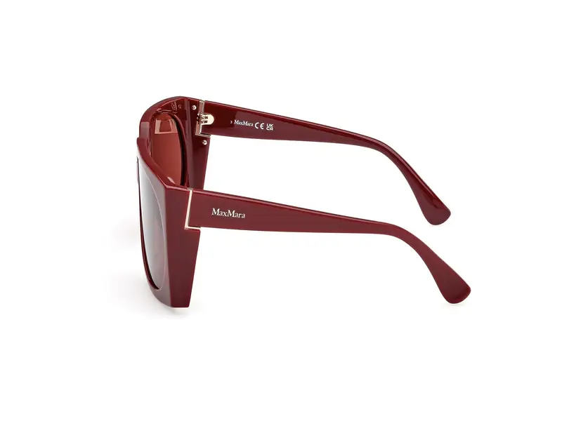 Max Mara Occhiali da sole Donna Bordeaux 886615 miniatura 2