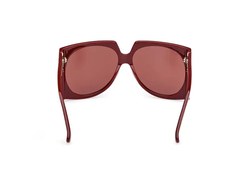 Max Mara Occhiali da sole Donna Bordeaux 886615 miniatura 3