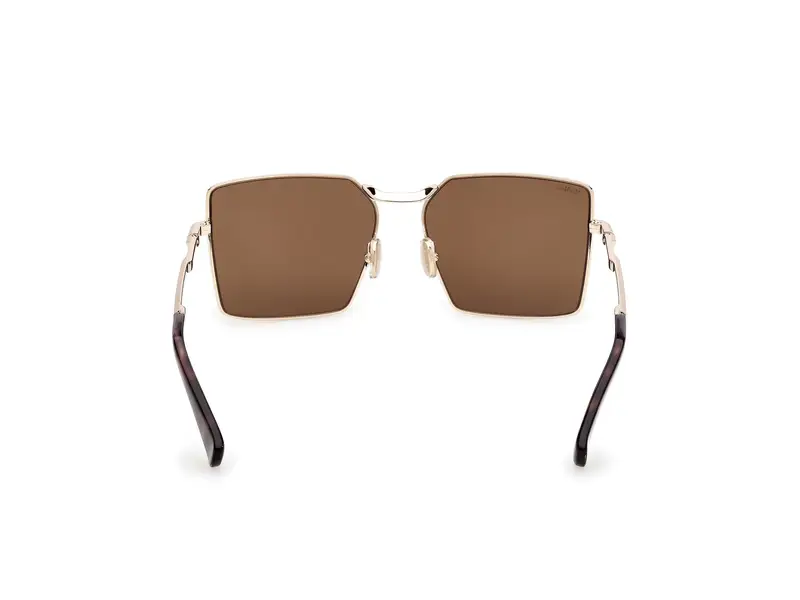 Max Mara Occhiali da sole Donna Marrone 886608 miniatura 3